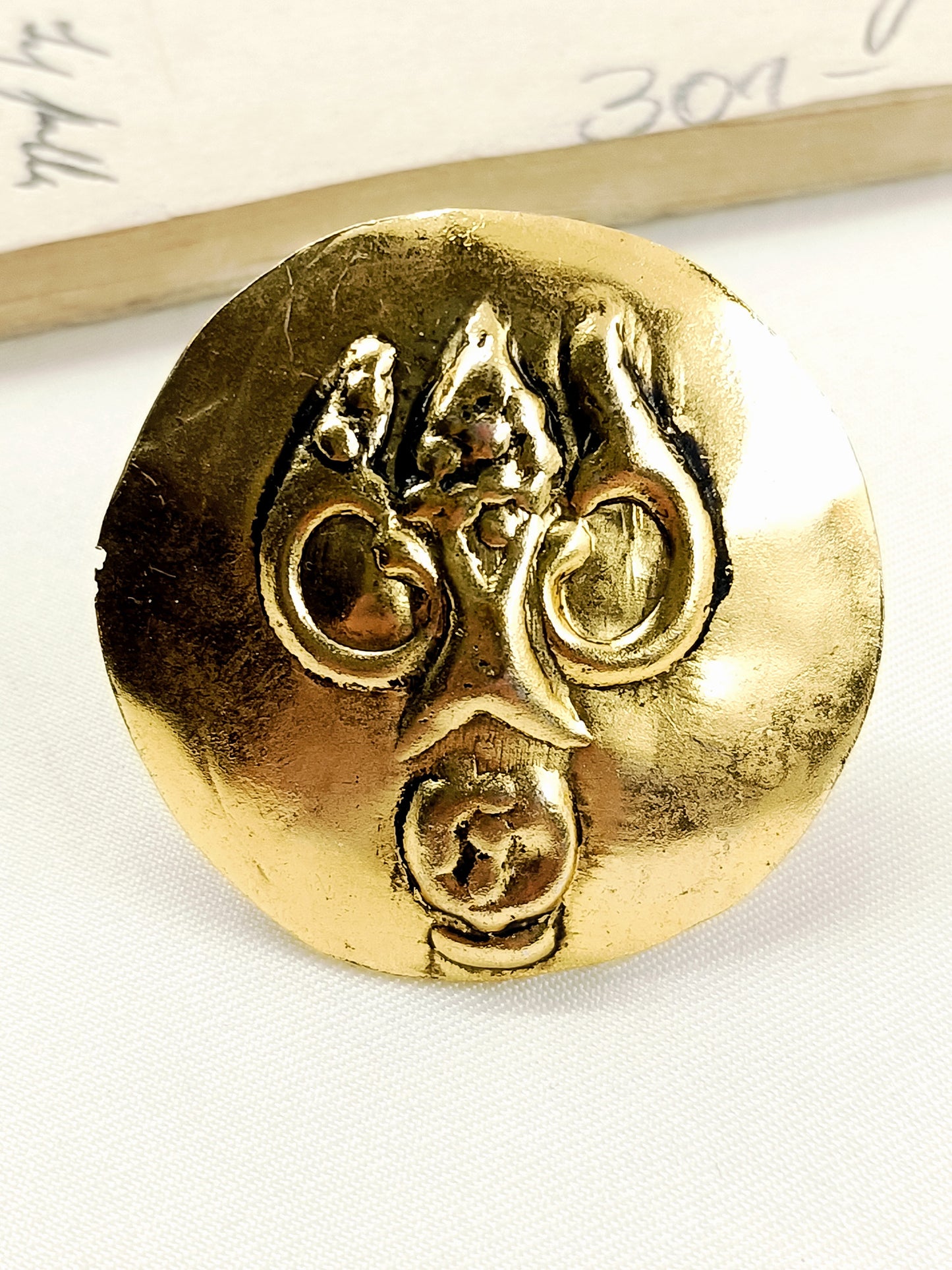 Nirav Golden Tribal Men's Ring