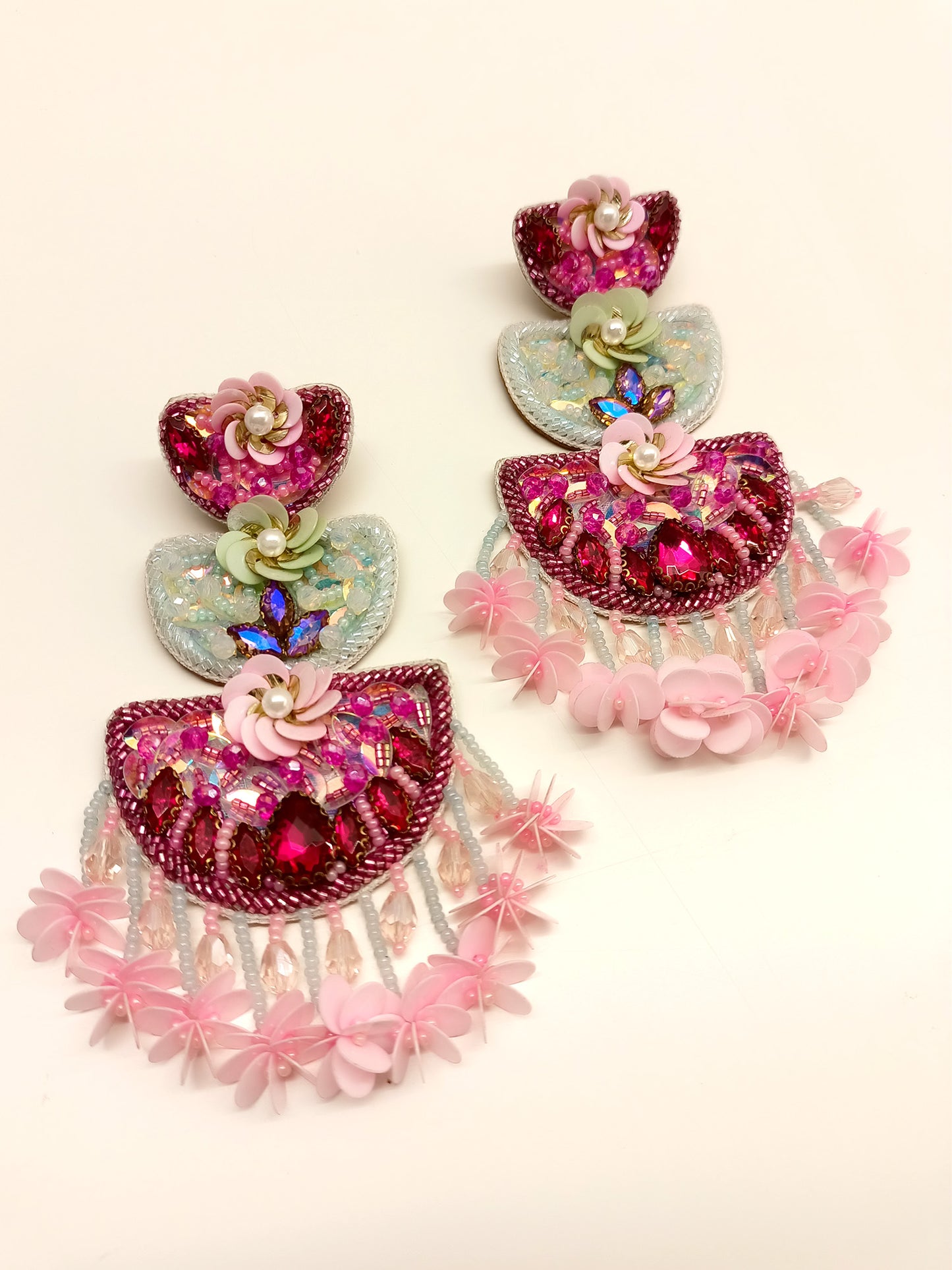 Jeevita Multi Colour Handmade Earrings