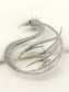 Trapti Silver Swan Brooch
