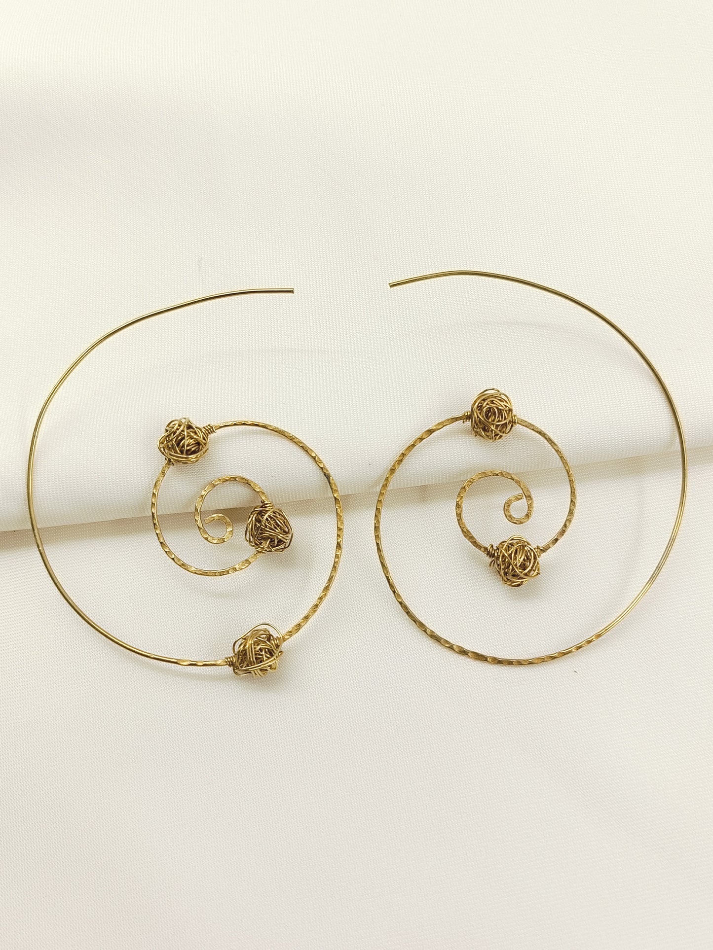 Ayur Golden Men's Earrings