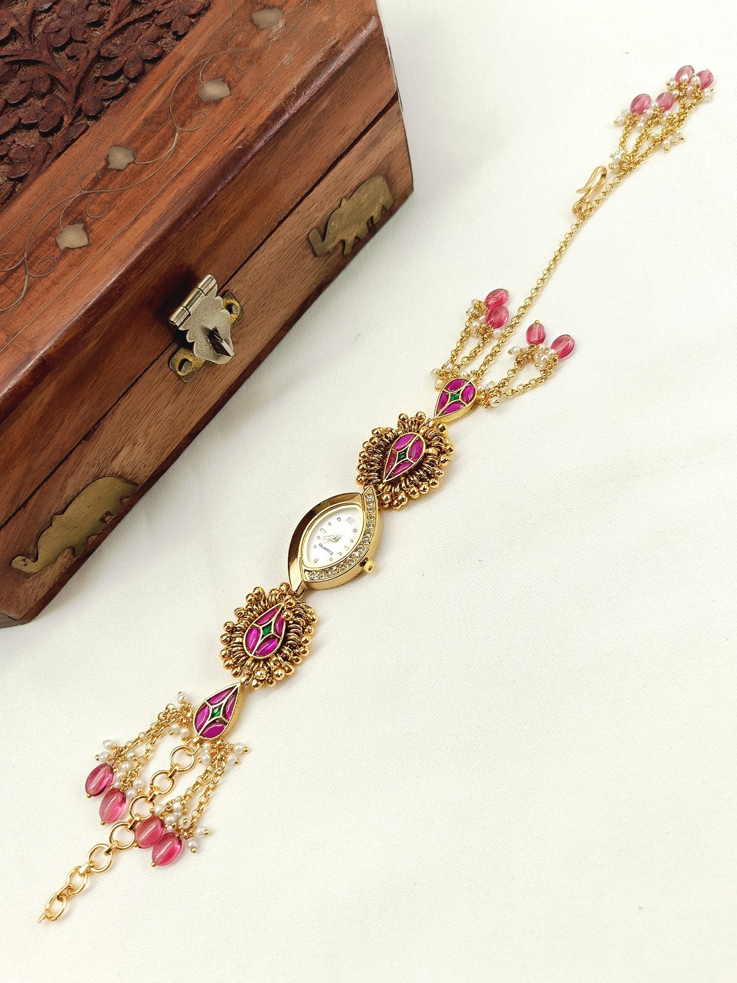 Namusa's Paachi Kundan Watch