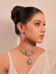 Vishnupriya White Kundan Necklace Set