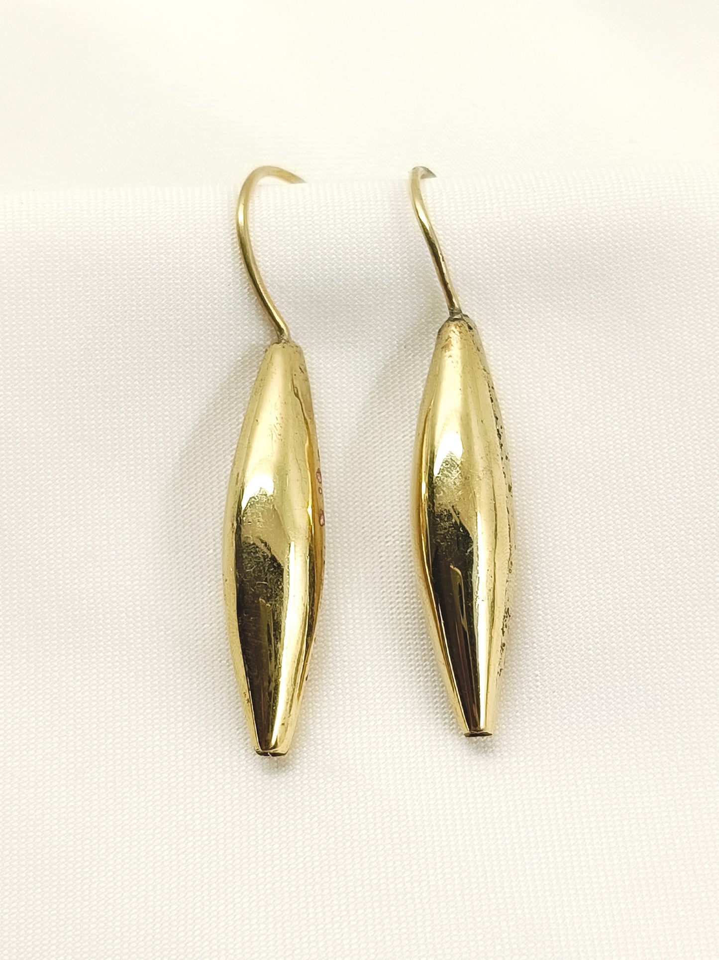 Abrielle Golden Men's Earrings