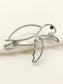 Vishali Silver Turtle Brooch