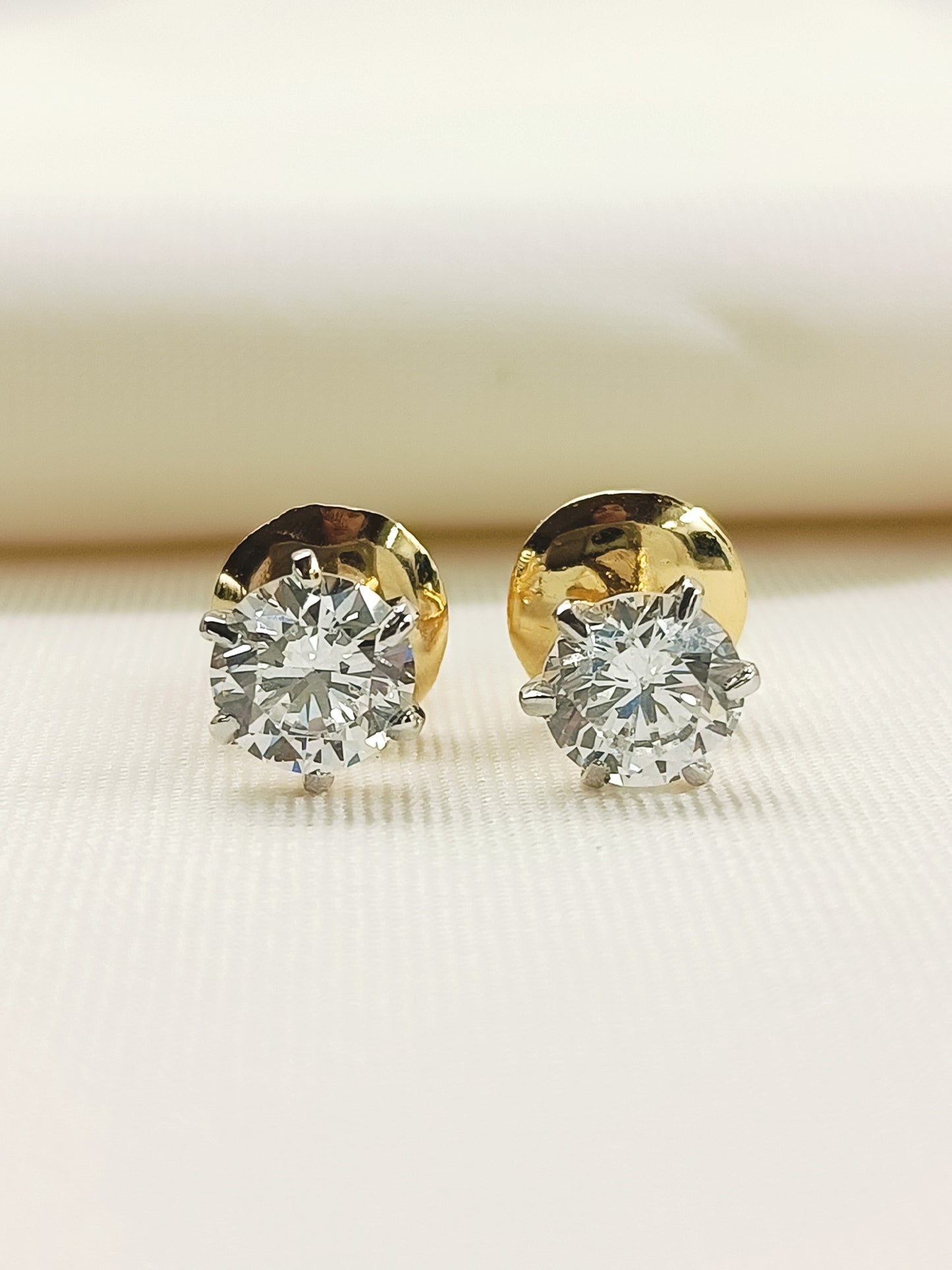 Falak 92.5 Silver Swarovski Stone Tops