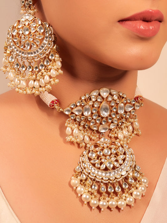 Zoya Bridal Pachi Kundan Set