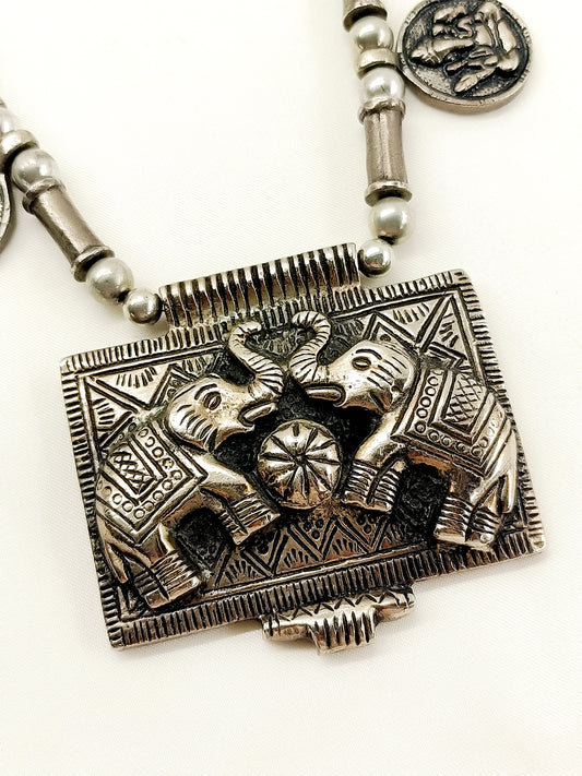 Bhumi Oxidized Neckpiece