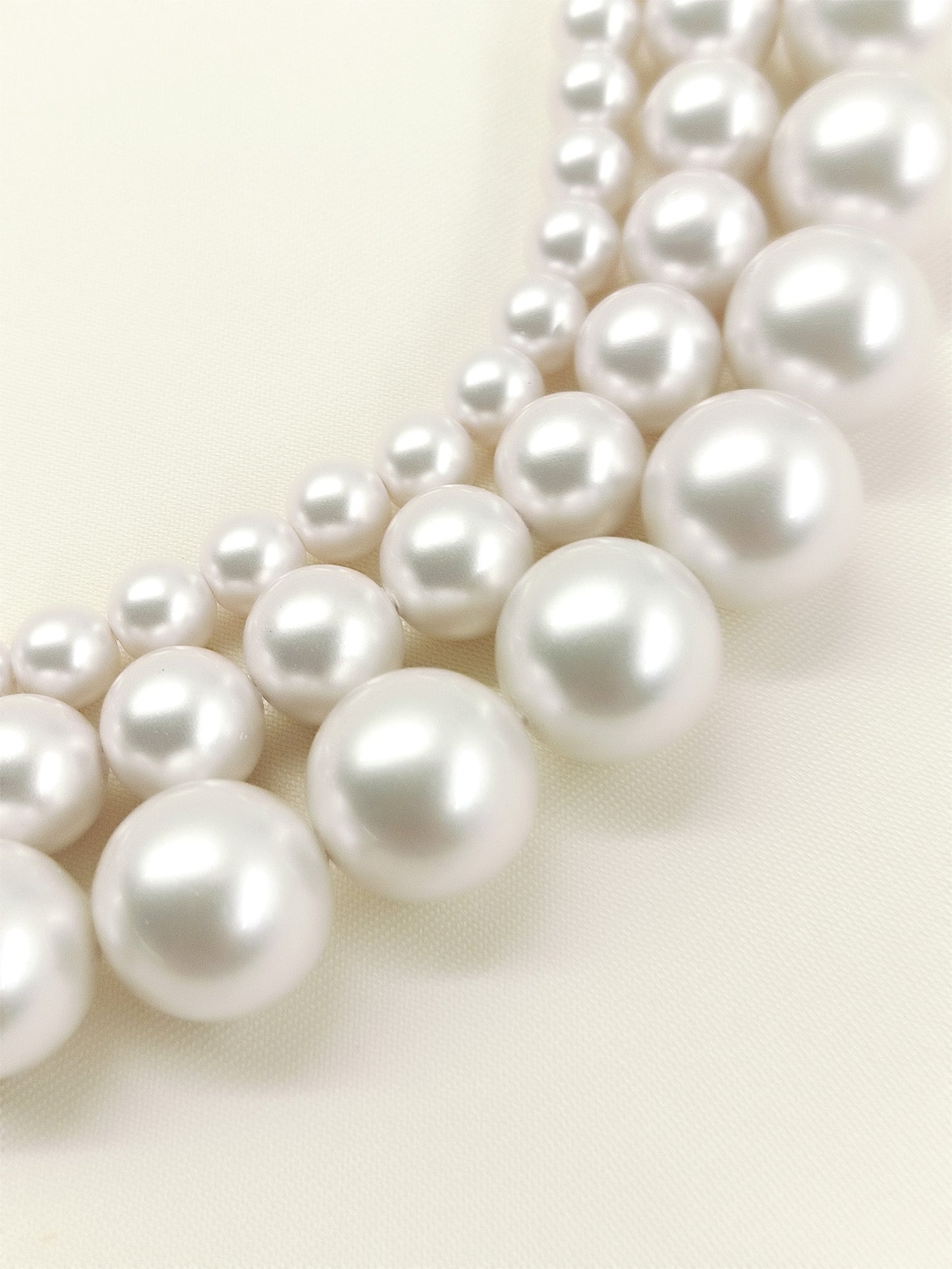 Nandika White Beads Neckpiece