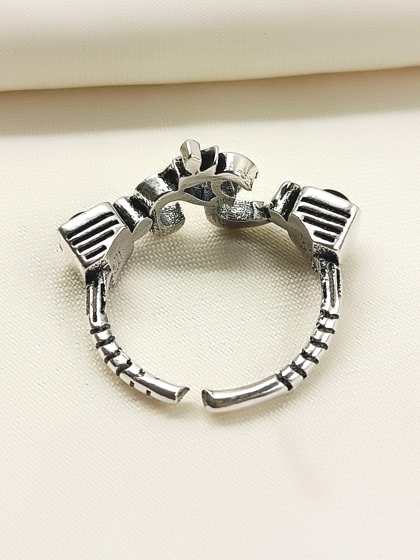 Kalash Black Men's Finger Ring