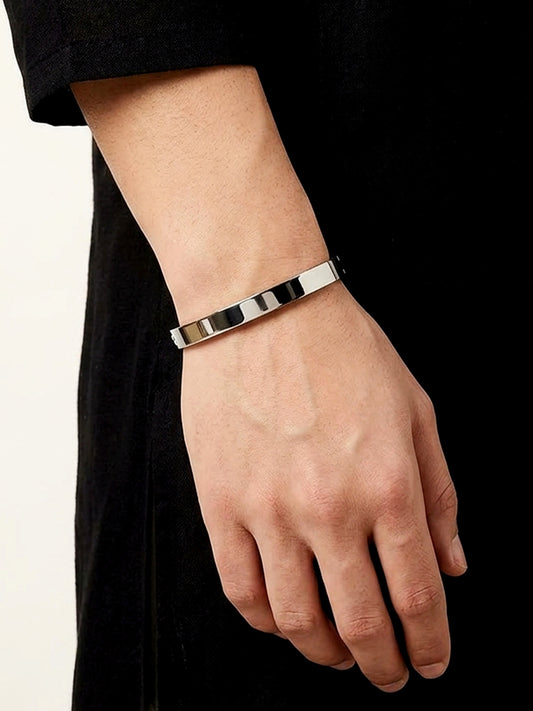 Laney Silver Men's Bracelet