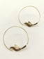 Anugya Golden Men's Earrings