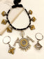 Jodha White Oxidized Necklace Set