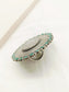 Nayu Green Oxidized Finger Ring