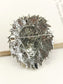 Raghav Silver Lion Men's Brooch