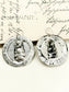 Nishad Silver Tribal Men's Earring
