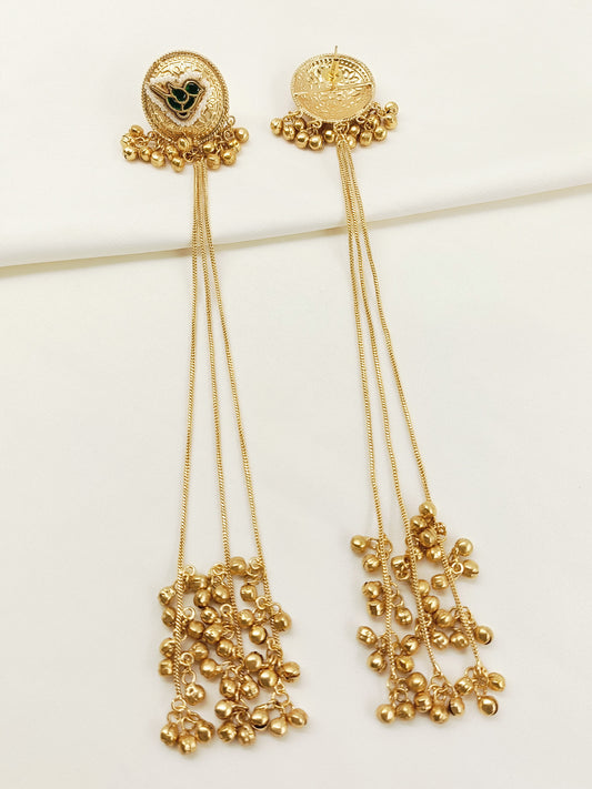 Reyhana Green Boutique Earring