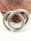 Rishabh Oxidized Silver Carved Kada Pair for Men