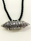 Pravik Black Oxidized Tabiz Men's Neckpiece