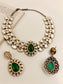 Saiya Green Victorian Necklace Set