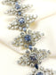 Deborah Lavender 92.5 Silver American Diamond Two In One Bracelet