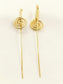 Mukul Men’s Gold-Tone Spiral Threader Earcuffs