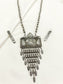 Vinesha Plain Oxidized Necklace Set