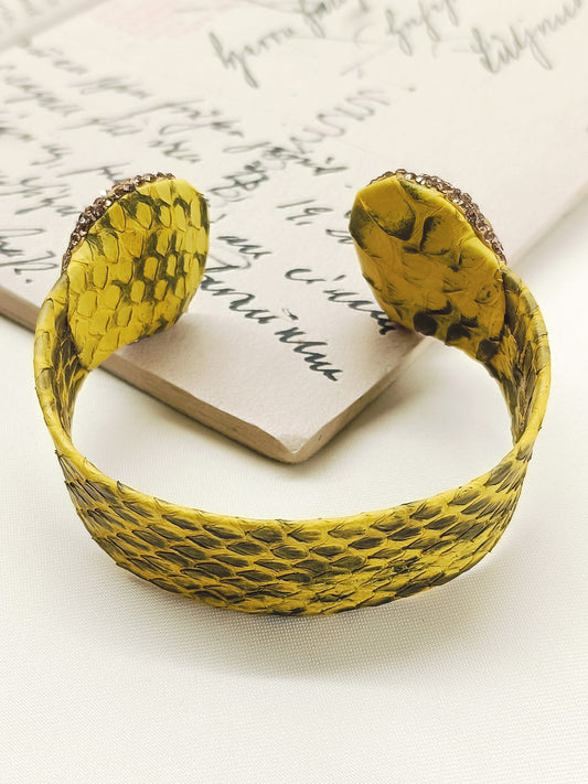 Pranshi Yellow Western Bracelet