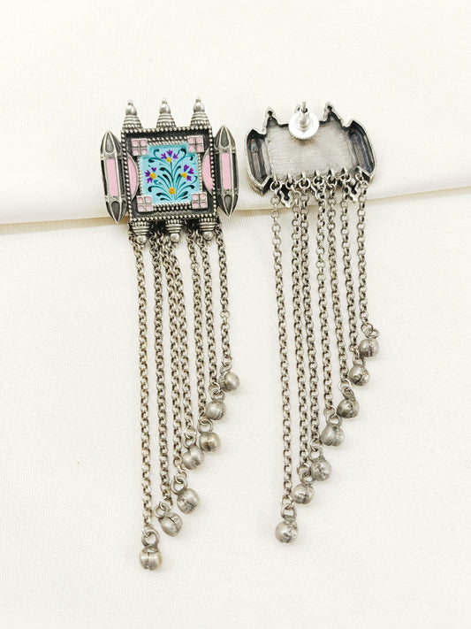 Doyel Multi Colour Oxidized Earring