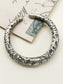 Yogi Heritage Oxidized Carved Men's Bracelet
