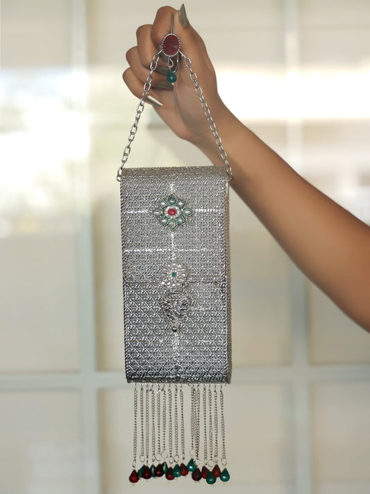 Nora Silver Mobile Pouch