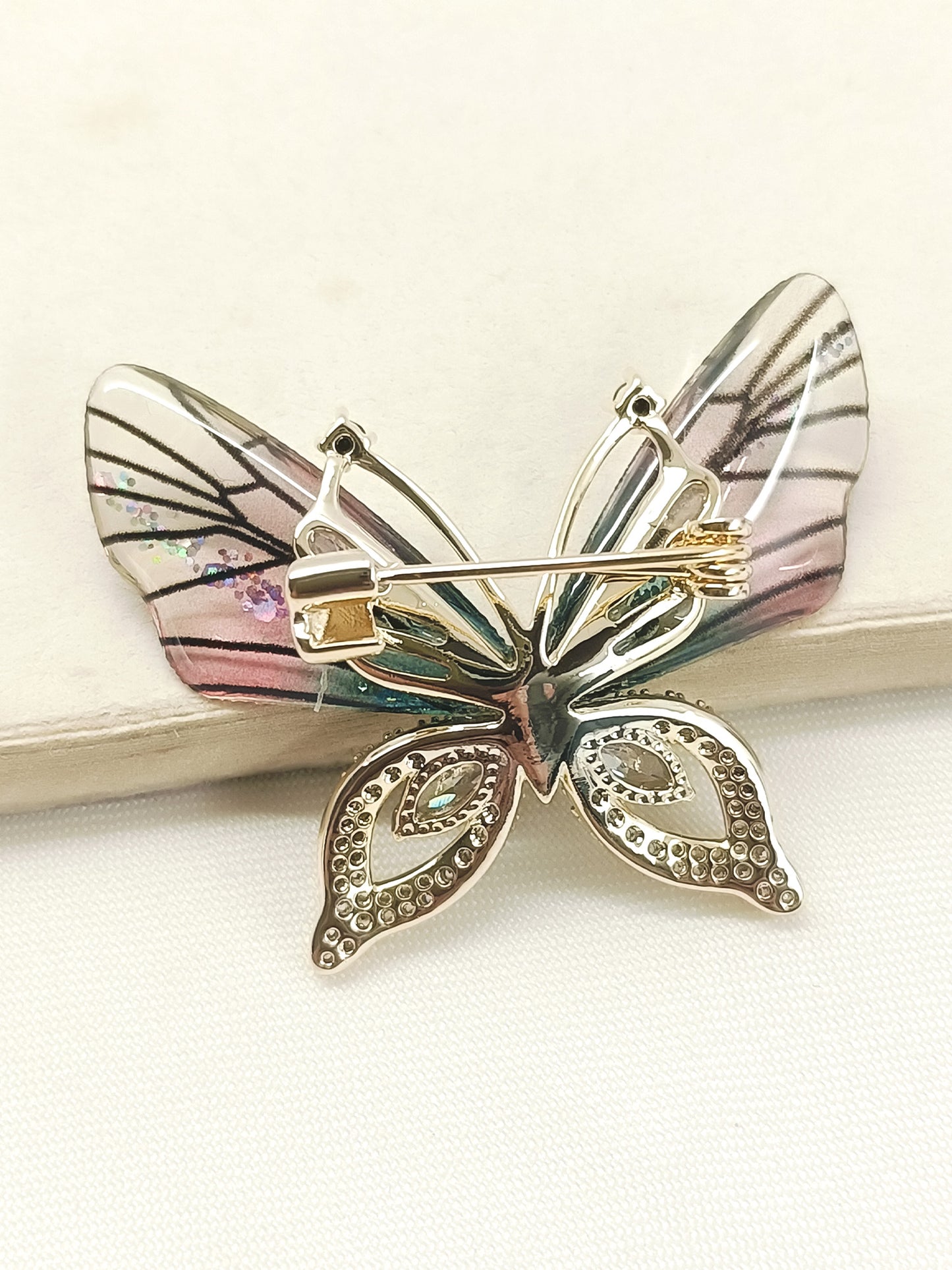 Saiyami P&G Butterfly Brooch