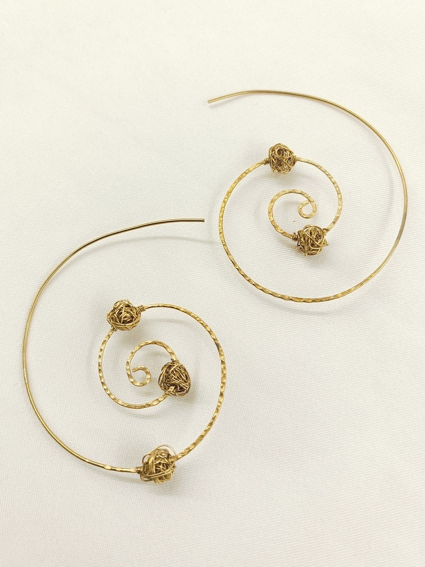 Ayur Golden Men's Earrings