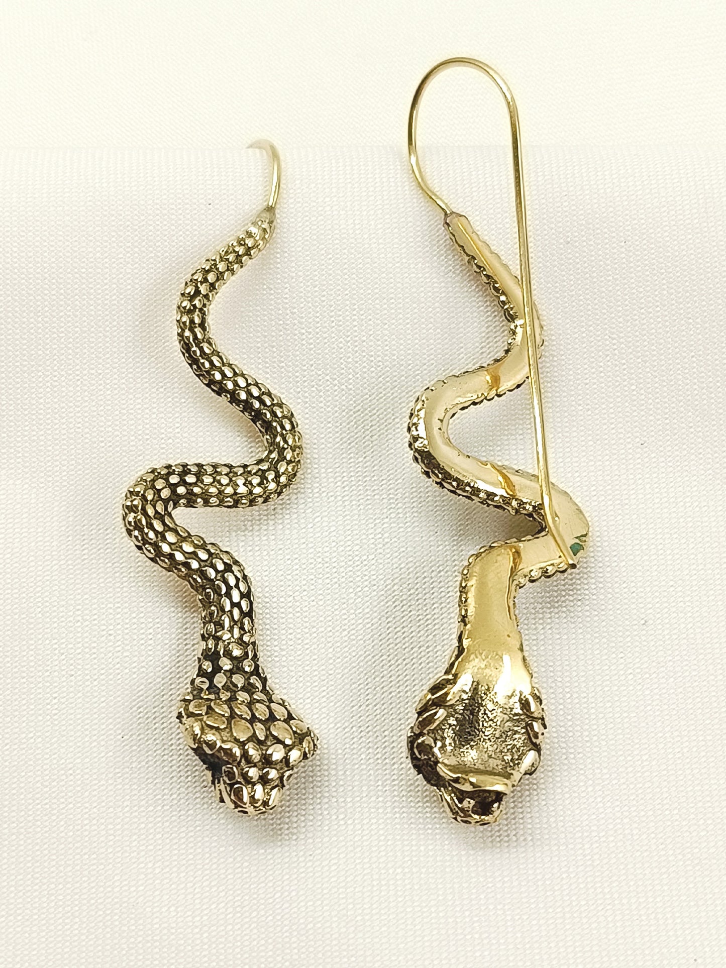 Fahe Golden Men's Earrings