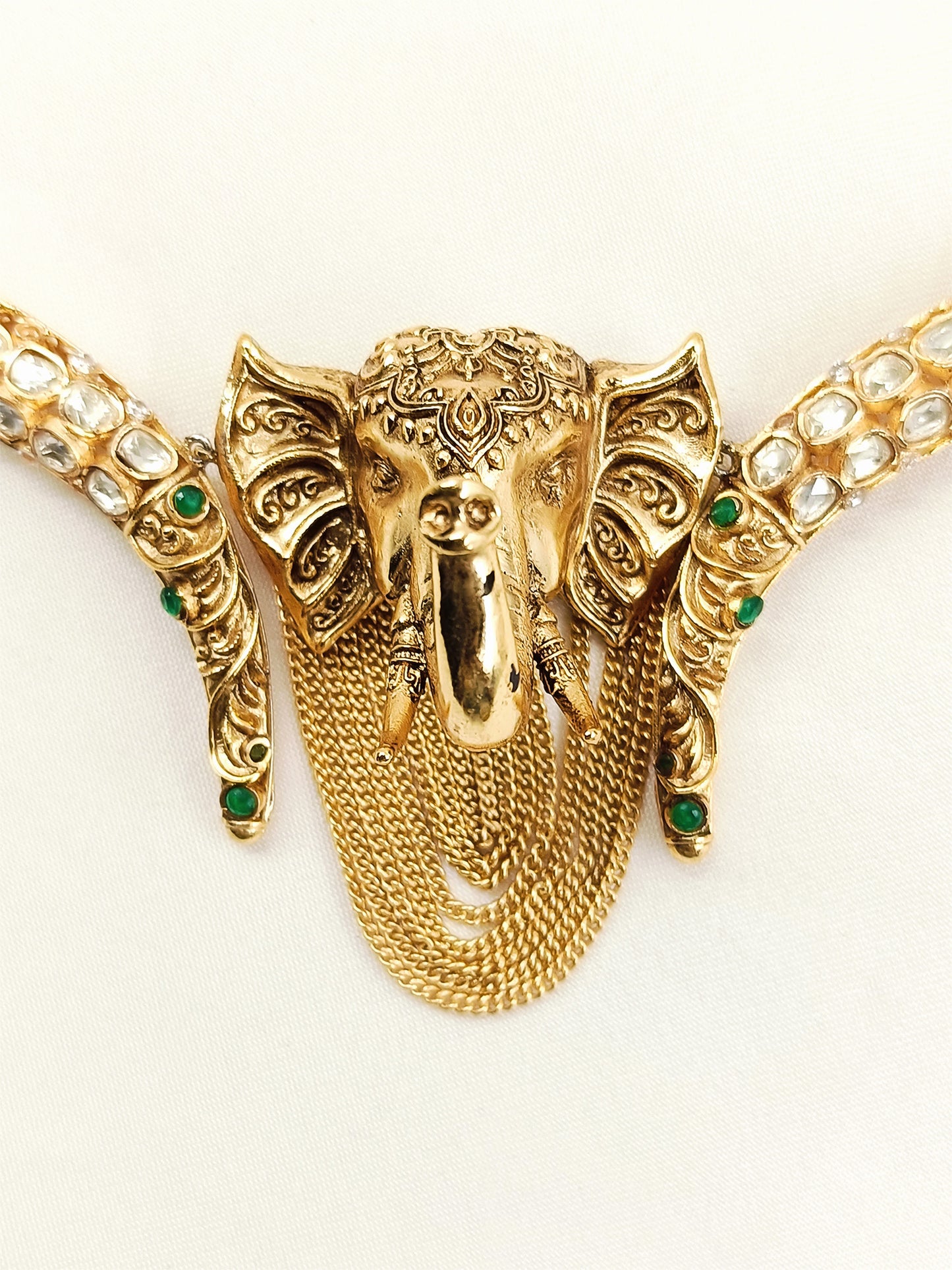 Harish R&G Elephant Hasli Groom Neckpiece