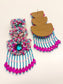 Baamini Multi Colour Handmade Earrings