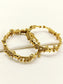 Ravalee Golden Cow Ghungroo Oxidized Bangles