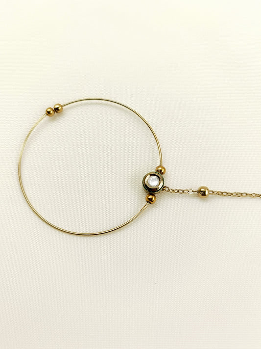 Larisa Copper Kundan Nath