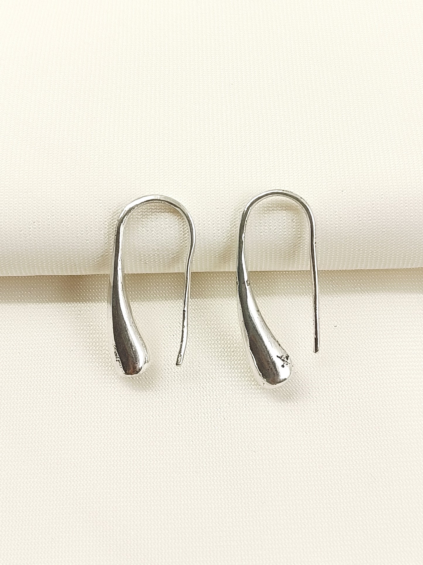 Suvik Silver Men's Earrings