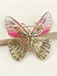 Lara Majenta Butterfly Brooch