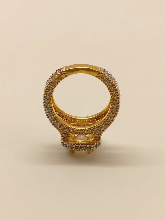 Benazir American Diamond Finger Ring