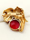 Panshul Ruby Elephant Men's Brooch