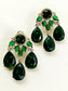 Rosalie Green Victorian Earring