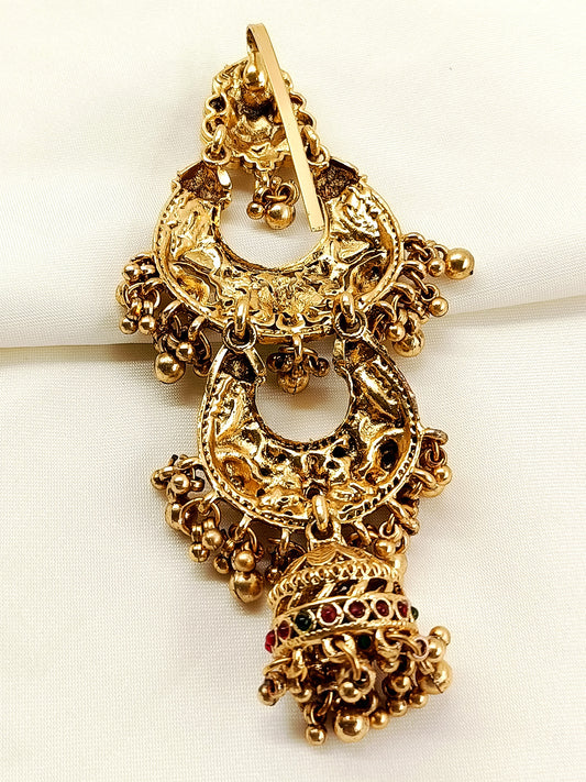 Tanvi R&G Antique Hair Brooch