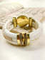 Aarohit Peach Bone Men's Bracelet