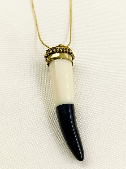 Aarvin Golden Bone Men's Neckpiece