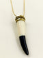 Aarvin Golden Bone Men's Neckpiece
