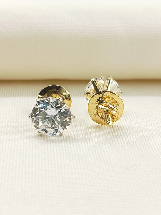 Aarehi 92.5 Silver Swarovski Stone Tops