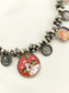 Samantha Multi Colour Oxidized Neckpiece