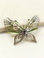 Shivanya Green Butterfly Brooch
