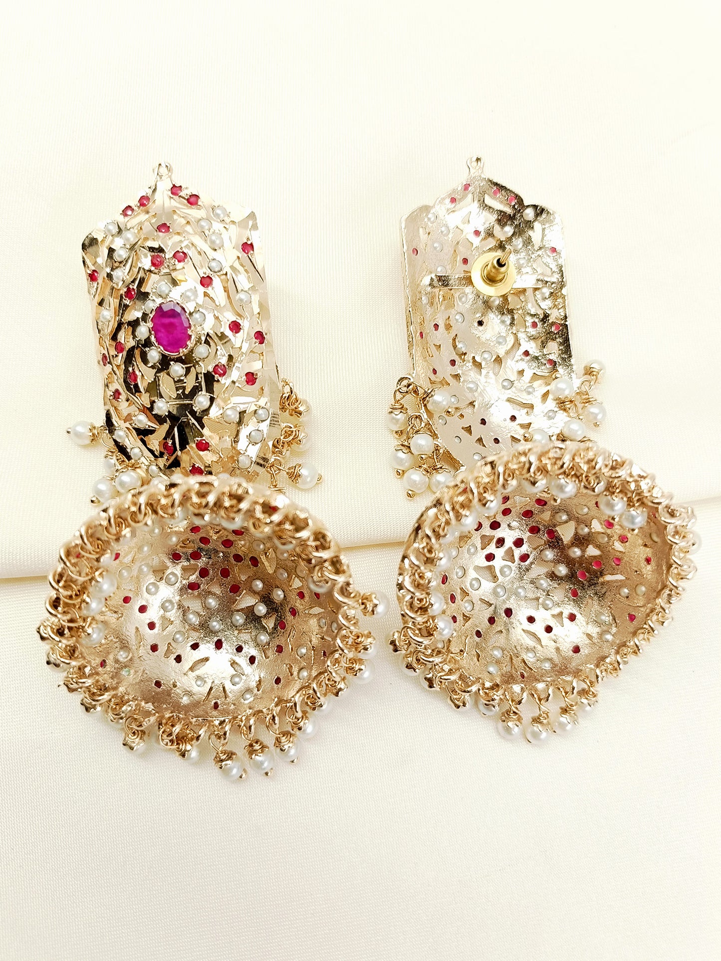 Sandhya Ruby Jadau Jhumki